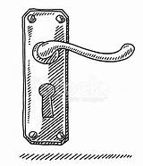 Handle Manija Puerta Doorknob Sketch Premium Freeimages Knobs Descargas Vectorified 保存 記事 sketch template