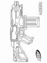 Nerf Stryfe Blasters Ausmalbilder Malvorlage sketch template