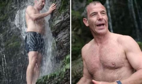 Robson Green Strips For Outdoor Shower In Tales From The Coast Tv