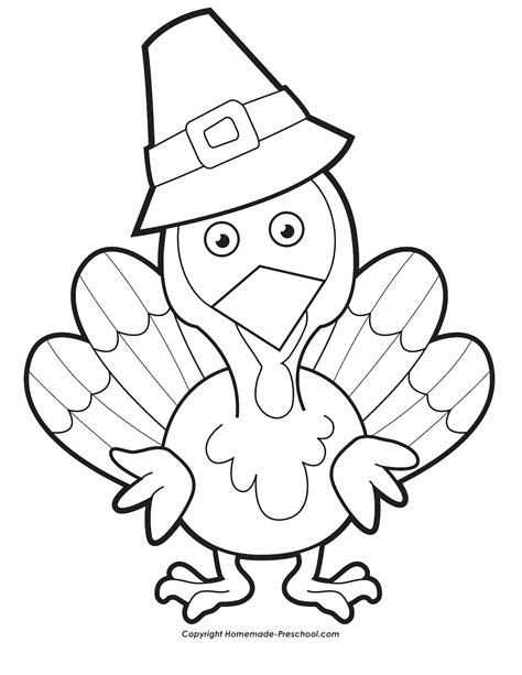 printable thanksgiving coloring pages  kindergarten printable