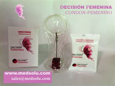 decision femenina condon femenino med solutions  el uso del condon femenino disminuyen