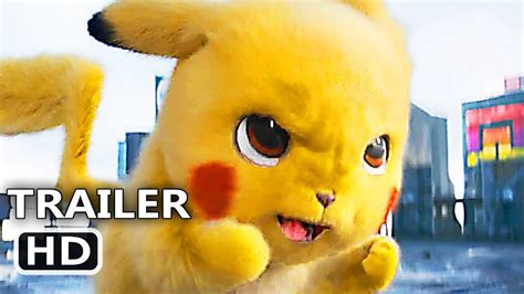 PokÉmon Detective Pikachu New Trailer 2019 Ryan Reynolds Movie Hd