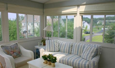 bamboo shades in sunroom home design online