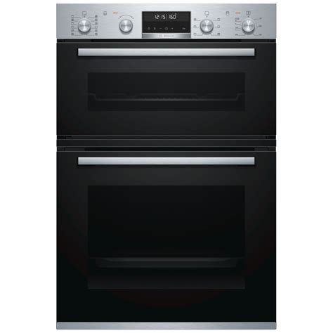 bosch mbasb built  serie  pyrolytic double oven stainless steel appliance city