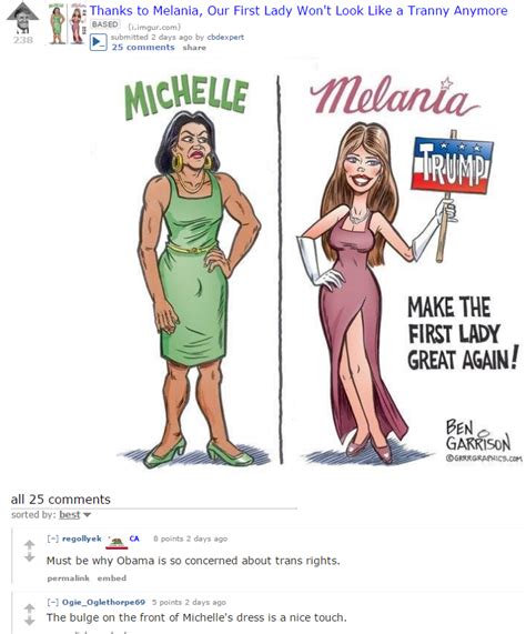 r the donald calling michelle obama transgender as an