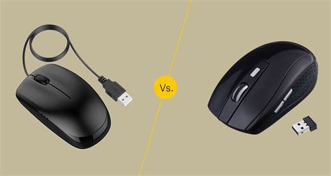 wired  wireless mice