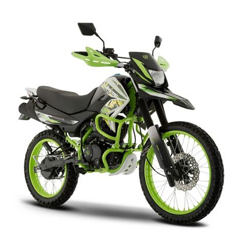 motocicleta italika doble proposito dm verde soriana