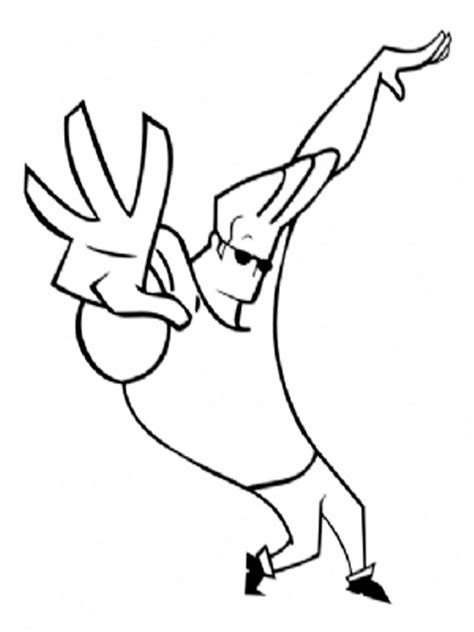 johnny bravo coloring pages   print johnny bravo coloring pages