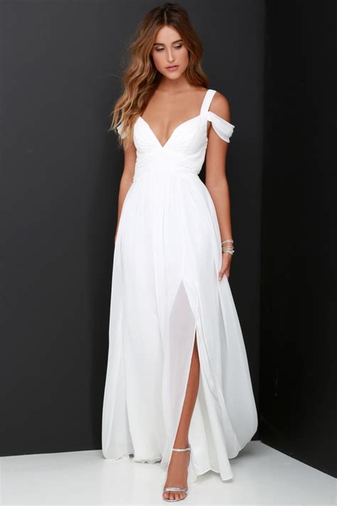 Ivory Dress Maxi Dress Cocktail Dress Prom Dress Lulus