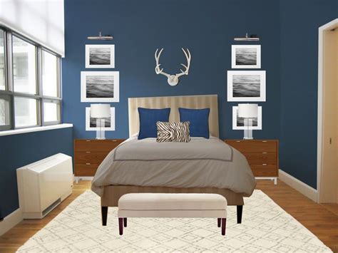 romantic blue relaxing paint colors  bedrooms