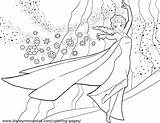 Frozen Pages Coloring Getdrawings sketch template