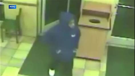 Robbery Suspect Caught On Camera