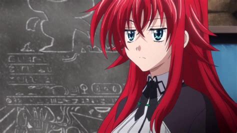 The Red Wig Of Rias Gremory In High School Dxd Born Spotern