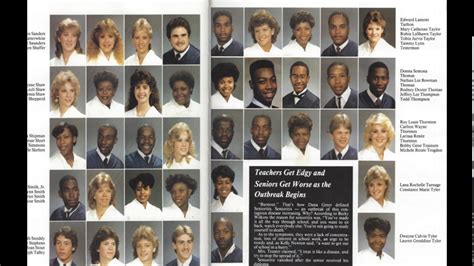 Highland Springs High School Class Of 1986 Yearbook Youtube