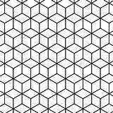 Rautenmuster Geometrische Tessellation Geometric Rhombus Rombi Mosaico sketch template