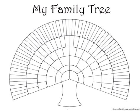 printable family tree chart template printable templates