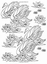 Coloring Pages Lotus Painting Designs Amazon Fabric Adult Printable Sheets Colouring Patterns Glass sketch template