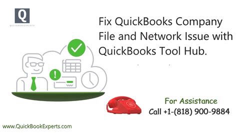 Fix Company File And Network Issues With The Quickbooks Tool Hub