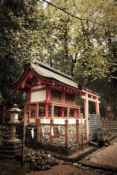 small shinto shrine  nara japan japanese shrine shinto shrine shinto