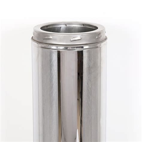 insulated chimney pipe stainless steel insulated stove pipe