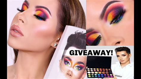 James Charles X Morphe Palette Review Tutorial Swatches