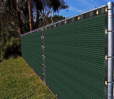 amazoncom ifenceview  green fence privacy screen fence cover