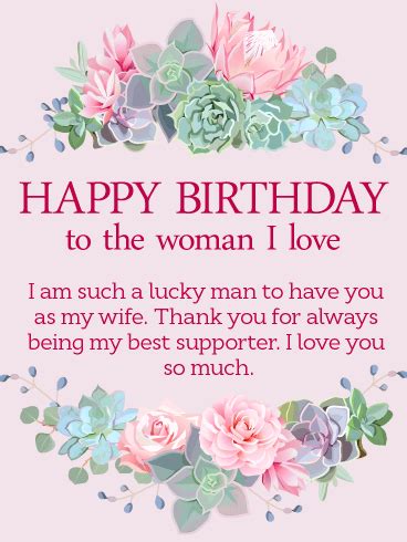 birthday cards  wife card design template printable birthday cards