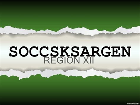 soccsksargen region