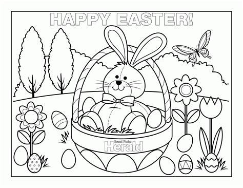 easter printable coloring pages coloring home