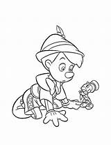 Pinocchio Coloring Pages Kids Disney Color Printable Print Bestcoloringpagesforkids Cartoons Gif sketch template