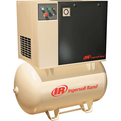 shipping ingersoll rand rotary screw compressor  volts single phase  hp  cfm