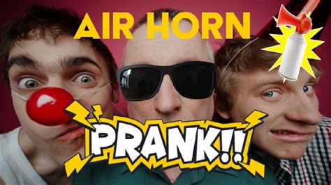 Air Horn Prank 2023 New Compilation Try Not To Laugh Funny Clips
