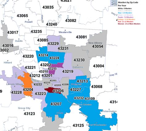 Cincinnati Ohio Zip Code Map – Map Vectorcampus Map