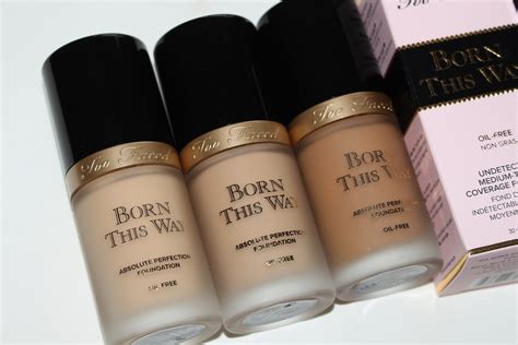 faced born   foundation review swatches  ree