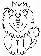 Leeuw Kleurplaten Kleurplaat Dieren Lion Leuke Tekeningen Dier Sjablonen Jungle Amrum Leones Boyama Hayvan Meneer Kaynak sketch template