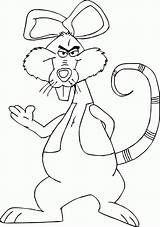 Tikus Mewarnai Ratones Mari Rata Ratas Putih sketch template