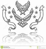Insignia Ribbons Linten Insignes Luchtmacht Including sketch template