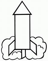 Rockets Ship Rakete Sticky Popular Coloringhome Clipartmag Malvorlagen sketch template