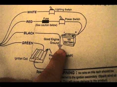 wiring diagram rpm meter  repair manual