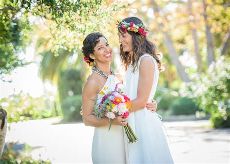 california villa modern lesbian wedding equally wed lgbtq weddings