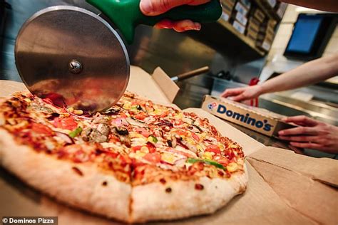 dominos sold  pizzas     busiest day   daily mail