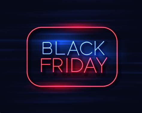 black friday neon sign background   vector art stock graphics images