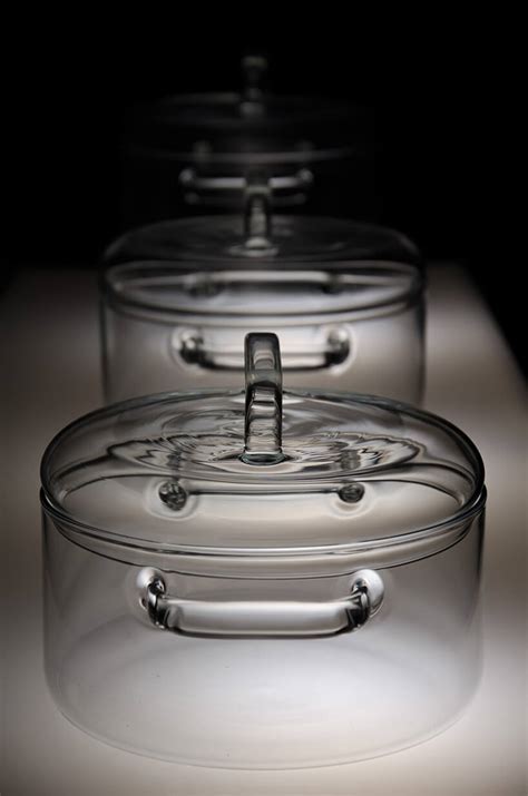 Designer Huy Pham Presents Crystal Clear Glass Pots And Pans That Let