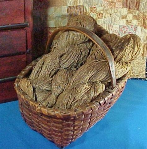 antique flax twisted bundle  pennsylvania homespun flax etsy