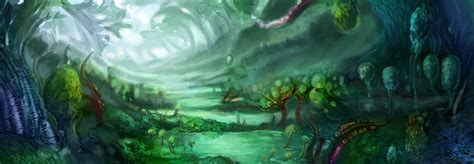 alien forest  eliminate  deviantart