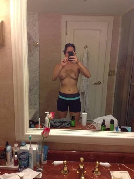 jennifer lawrence nude topless hotel bathroom selfie boobs big tits fappening leak celebrity