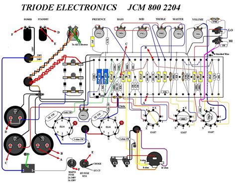 marshall amp schematics  layout