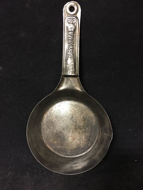 vintage tin frying pan