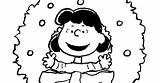 Lucy Peanuts Coloring sketch template