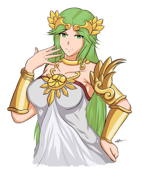 Palutena By Zeqiox On Deviantart